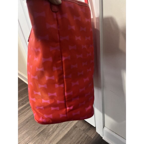 Kate Spade New York Bow Shoppe Red and Pink Harmony Baby Bag - Picture 6 of 16